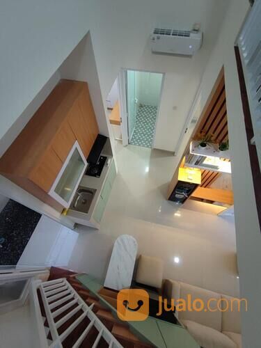 Rumah mezanin desain minimalis cantik di Cilodong depok