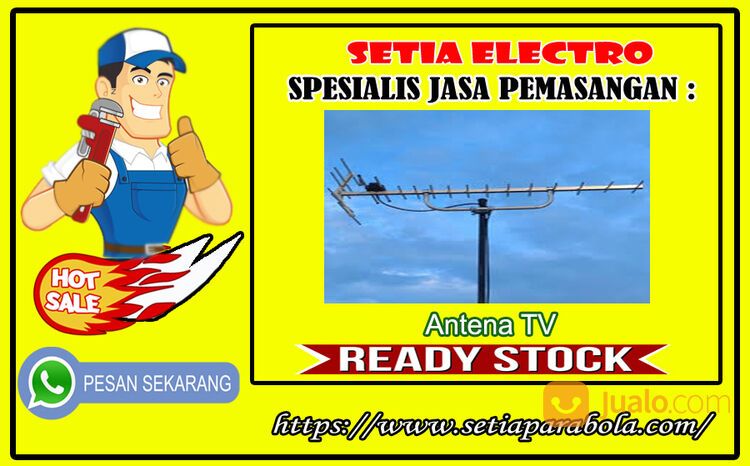 Service antena tv menjadi siaran digital pantai indah kapuk
