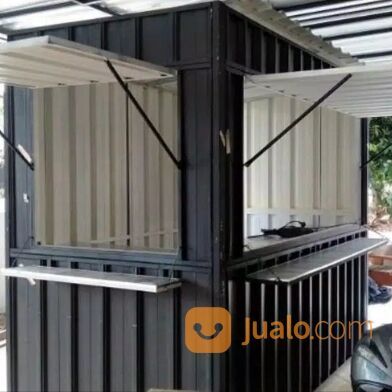 Booth Kontainer Besi Lipat MURAH 0812 2825 8787 Usaha Kuliner