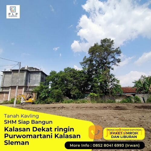 TANAH SHM PURWOMARTANI KALASAN SLEMAN DEKAT PAMELLA SUPERMARKET