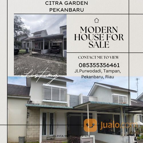 rumah cluster t di citra garden DI JL Purwodadi