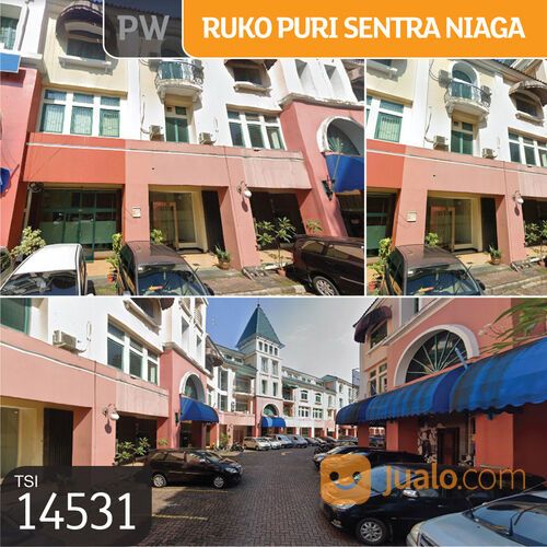 (TSI/14531) Ruko Puri Sentra Niaga, Puri Indah, Jakarta Barat, 5x15m, 4½ Lt, SHM