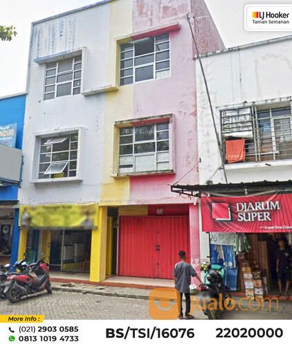 (TSI/16076) Ruko Sentra Niaga Square, Cikarang, 4x11 m², 3 Lt, HGB