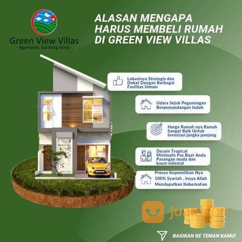 RUMAH 300 JUTAAN DI BANDUNG, 1 KM DARI KANTOR BUPATI BANDUNG BARAT,