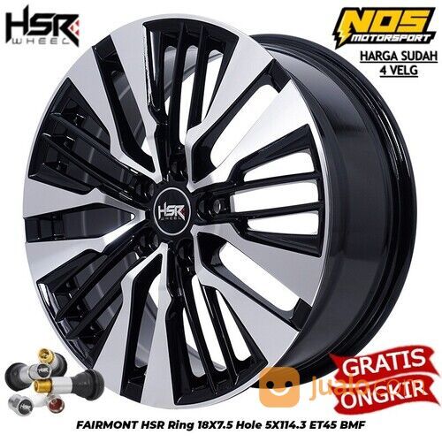 Velg Mobil Alphard Vellfire Ring 18 Pcd 5x114 Lebar 75 Replika Std Vellfire Merk HSR