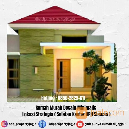 RUMAH MURAH DI JOGJA AREA SLEMAN DEKAT DENGAN PEMDA SLEMAN ( BELAKANG KANTOR BPN )