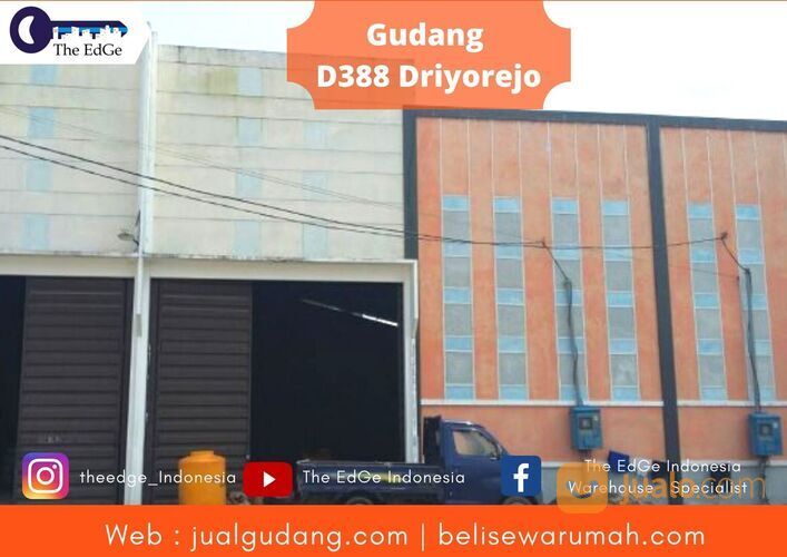 Gudang Sidoarjo Murah di Pergudangan D388 Driyorejo - The EdGe