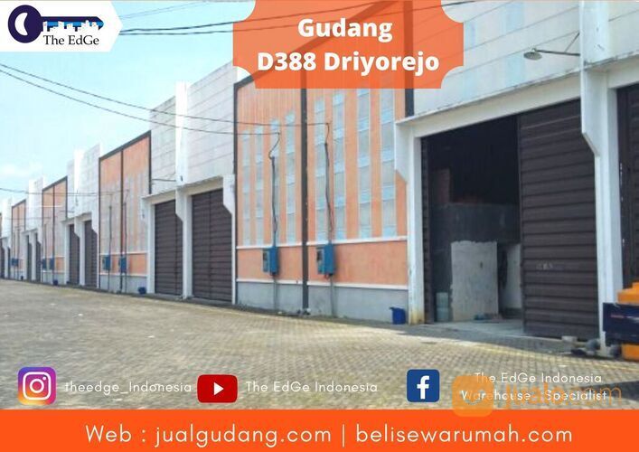 Gudang Sidoarjo Murah di Pergudangan D388 Driyorejo - The EdGe