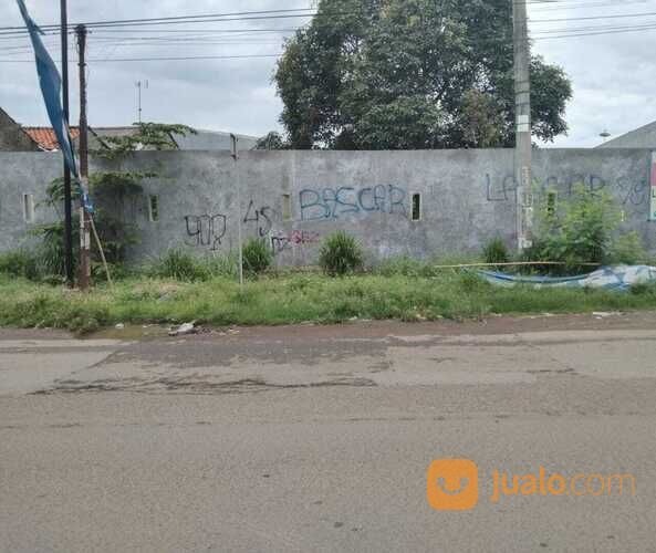 Tanah untuk Gudang atau Ruang Usaha Pinggir Jalan Raya Telagasari Kota