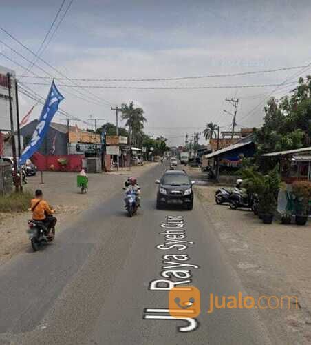 Tanah untuk Gudang atau Ruang Usaha Pinggir Jalan Raya Telagasari Kota