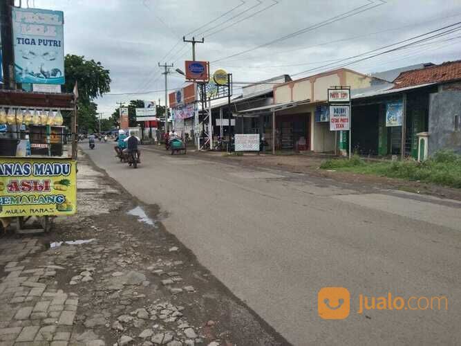 Tanah untuk Gudang atau Ruang Usaha Pinggir Jalan Raya Telagasari Kota