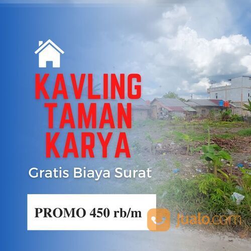 Tanah Kavling Taman Karya Panam Pekanbaru Dekat Kampus Harga Terjangkau