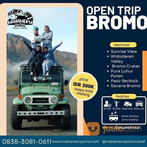 Open Trip Bromo MIdnight - Harga Terjangkau