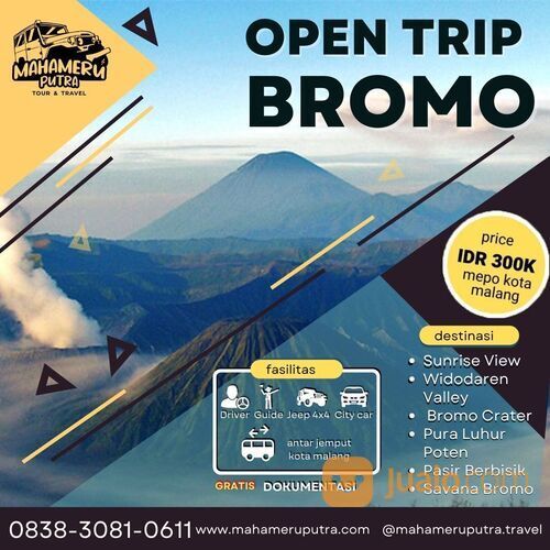 Open Trip Bromo MIdnight - Harga Terjangkau
