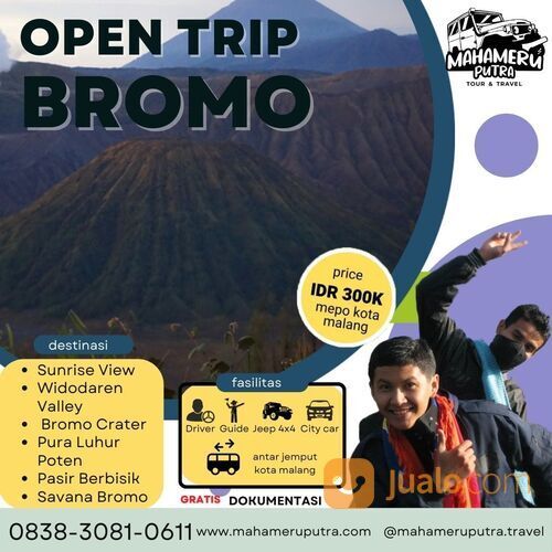 Open Trip Bromo MIdnight - Harga Terjangkau