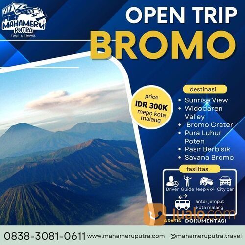 Open Trip Bromo MIdnight - Harga Terjangkau