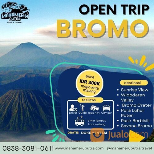 Open Trip Bromo MIdnight - Harga Terjangkau
