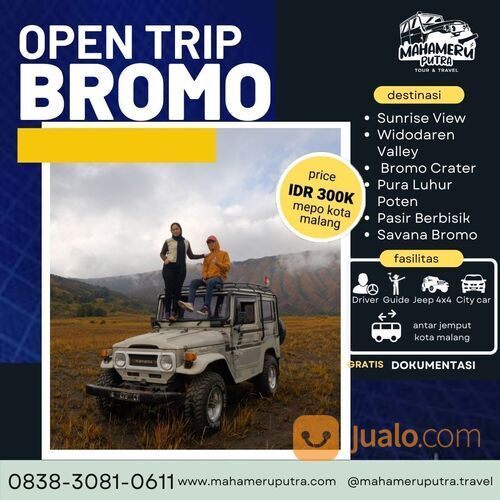 Open Trip Bromo MIdnight - Harga Terjangkau