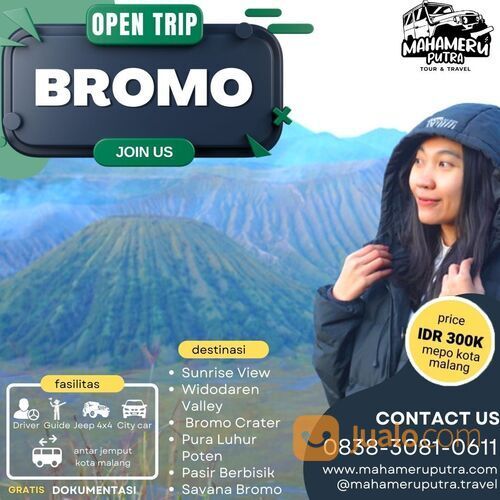Open Trip Bromo MIdnight - Harga Terjangkau