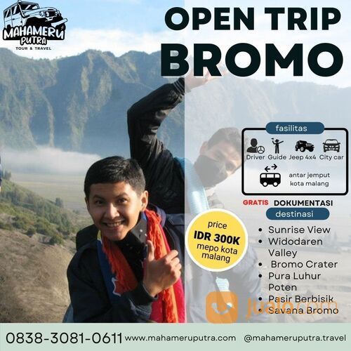 Open Trip Bromo MIdnight - Harga Terjangkau