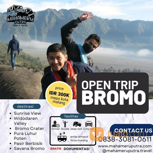 Open Trip Bromo MIdnight - Harga Terjangkau
