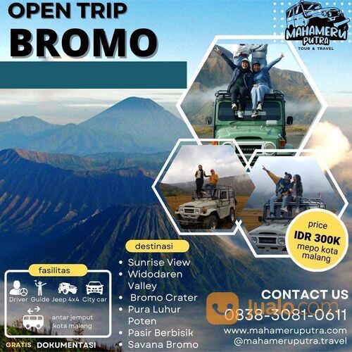 Open Trip Bromo MIdnight - Harga Terjangkau