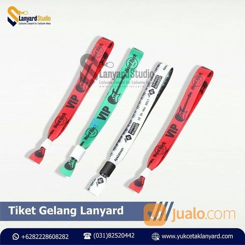 Percetakan Tiket Gelang Event, Konser, Seminar TERBAIK, MURAH