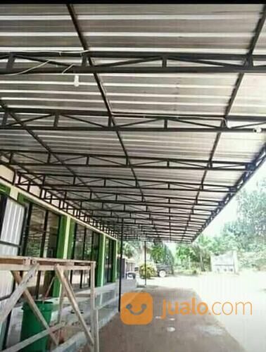 Kanopi besi hollo & pintu pagar besi hollo