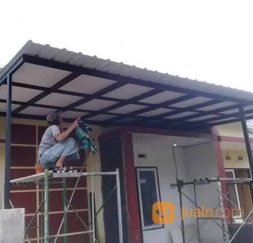 Kanopi besi hollo & pintu pagar besi hollo