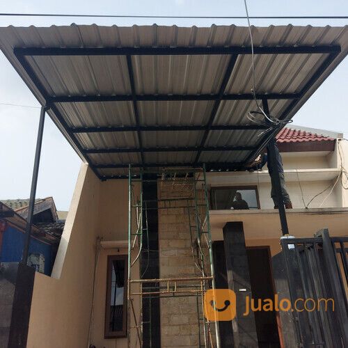 Kanopi besi hollo & pintu pagar besi hollo