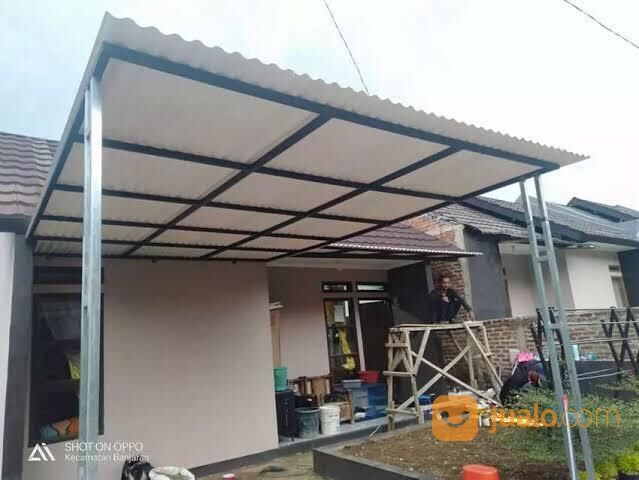 Kanopi besi hollo & pintu pagar besi hollo