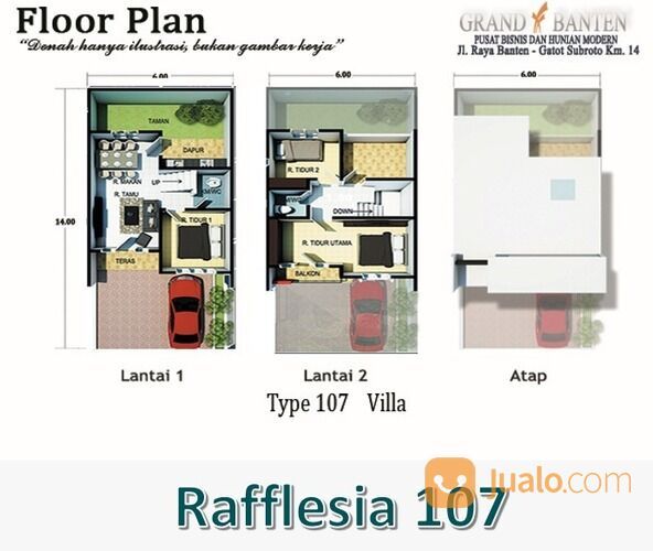 PERUMAHAN GRAND BANTEN HANYA 30 JUTA LANGSUNG JADI MILIK ANDA