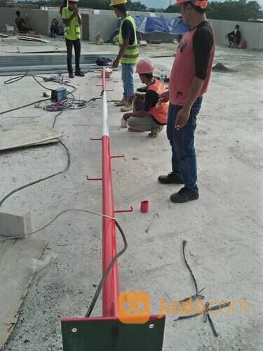 AHLINYA pasang PENANGKAL PETIR DAN SERTIFIKAT K3 DISNAKER MAGELANG