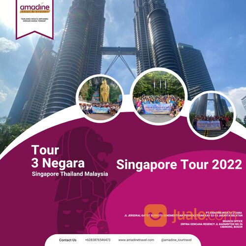 Paket Tour Singapore 5 Hari 4 Malam AMADINE TOUR PASTI BERANGKAT, WA 0838-7654-6473