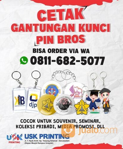 CETAK GANTUNGAN KUNCI HIGHT QUALITY