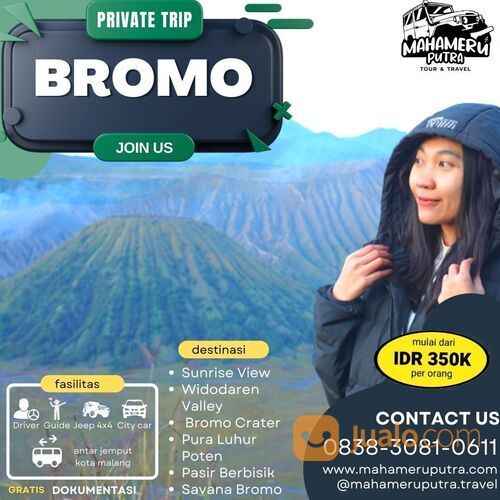 Private Tour Bromo - Harga Terjangkau - Mahameru Putra Tour & Travel