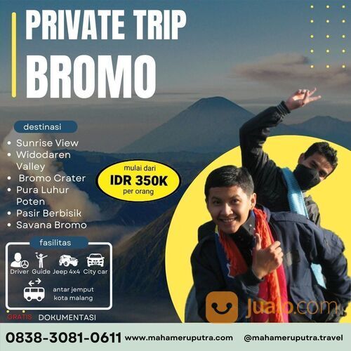 Private Tour Bromo - Harga Terjangkau - Mahameru Putra Tour & Travel