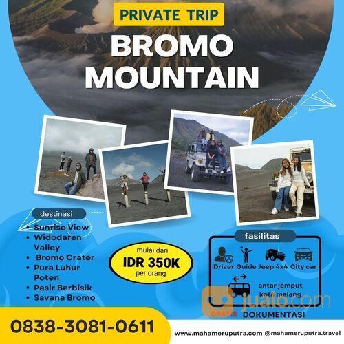 Private Tour Bromo - Harga Terjangkau - Mahameru Putra Tour & Travel