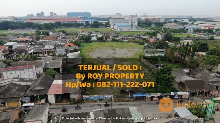 TERBUKTI KINERJANYA Tanah di Marunda 7585 m2 DEKAT MARUNDA CENTER DAN TOL