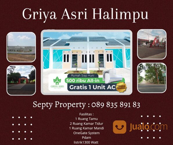 Rumah GRIYA ASRI HALIMPU 500RB