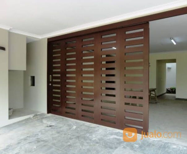 Pintu Garasi Aluminium Custom