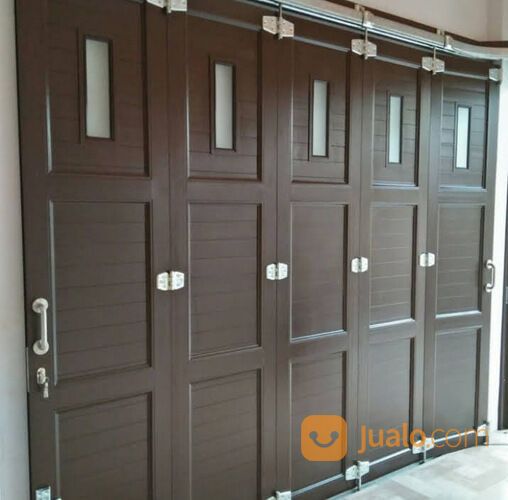 Pintu Garasi Aluminium Custom