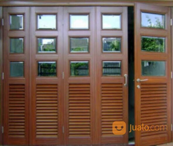 Pintu Garasi Aluminium Custom