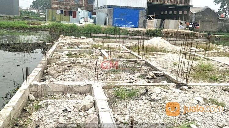 TANAH STRATEGIS SUDAH PONDASI BAGUS MURAH