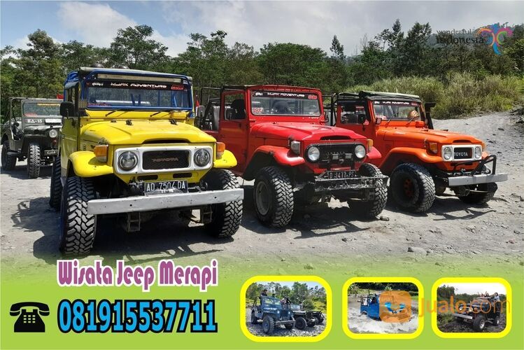Paket Jeep Lava Tour Merapi - Paket Jeep Wisata Merapi Jogja