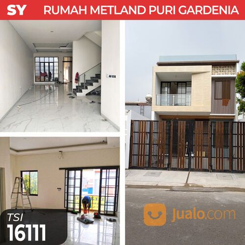 (TSI/16111) Rumah Metland Puri Gardenia, Cipondoh, 6x25 m², 2 Lt, SHM