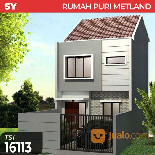 (TSI/16113) Rumah Puri Metland, Cipondoh, 5x15 m², 2 Lt, SHM