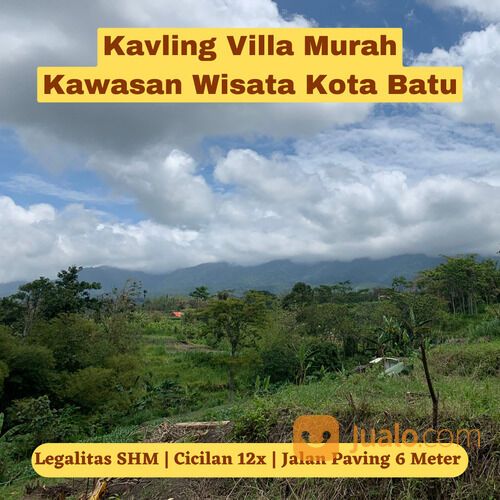 Tanah Kavling Kec. Junrejo 2 Menit Dari Kantro DPRD Batu SHM Split