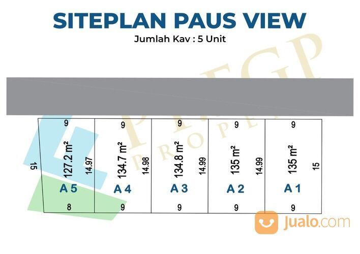 Tanah Kavling Jalan Paradise Gulama Paus di Tengah Kota Pekanbaru, SHM
