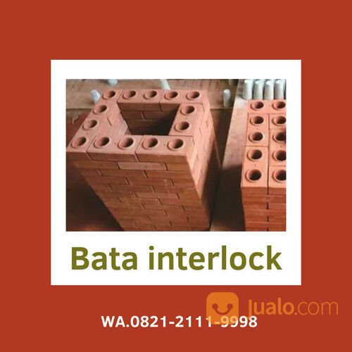 Pabrik Bata Merah Berlubang Interlock Jawa Tengah Telp/WA: 0821-2111-9998